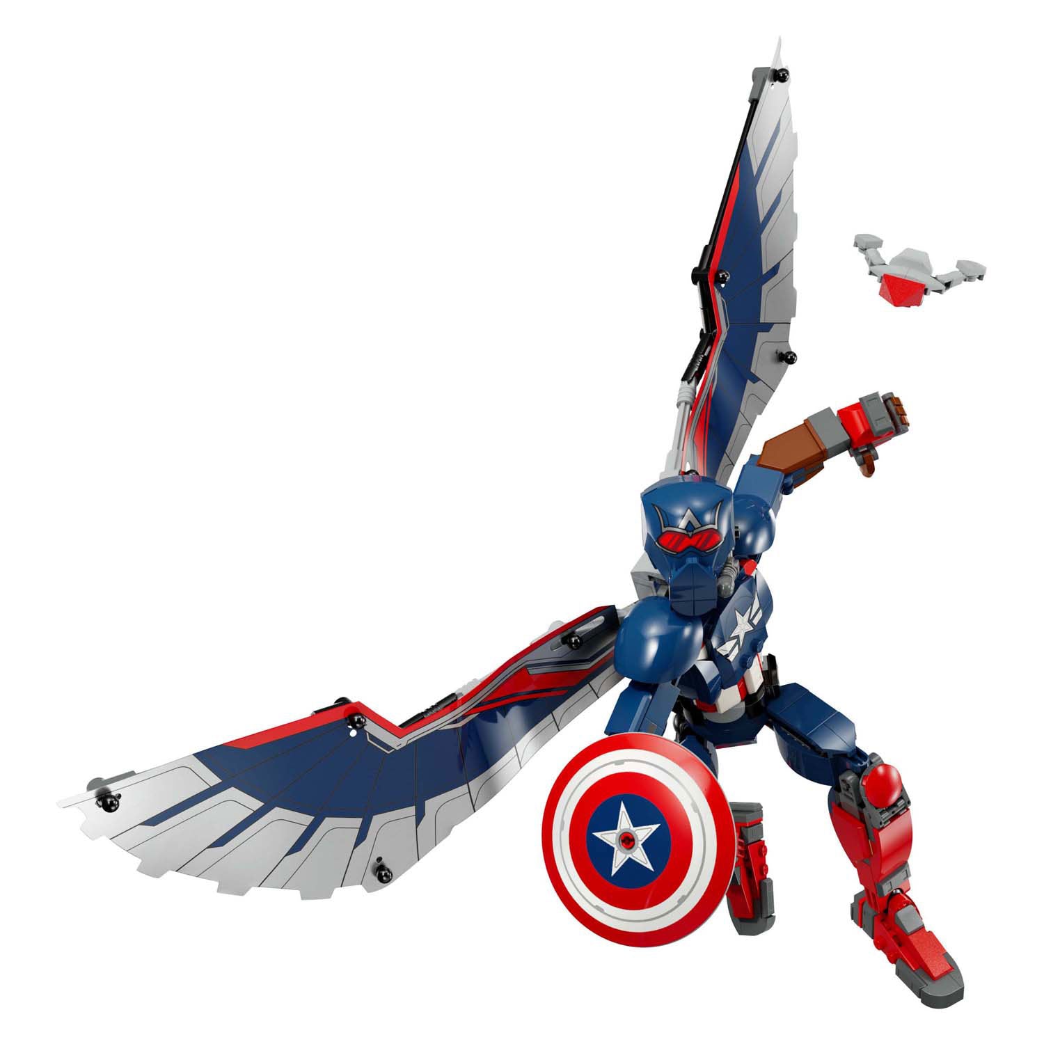 Lego wonder 76296 captain america bouwfiguur