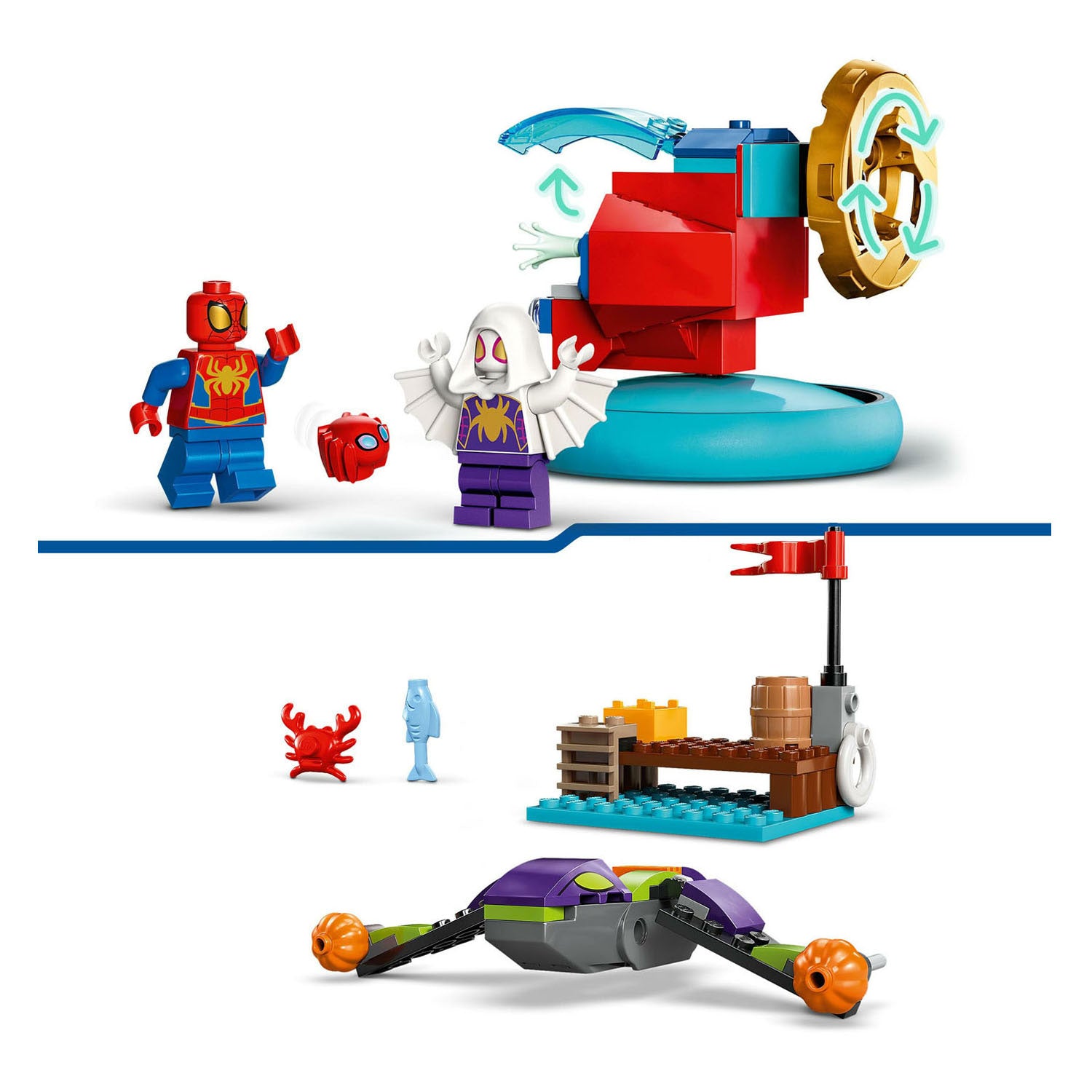 Lego marvel 10793 spidey vs green goblin