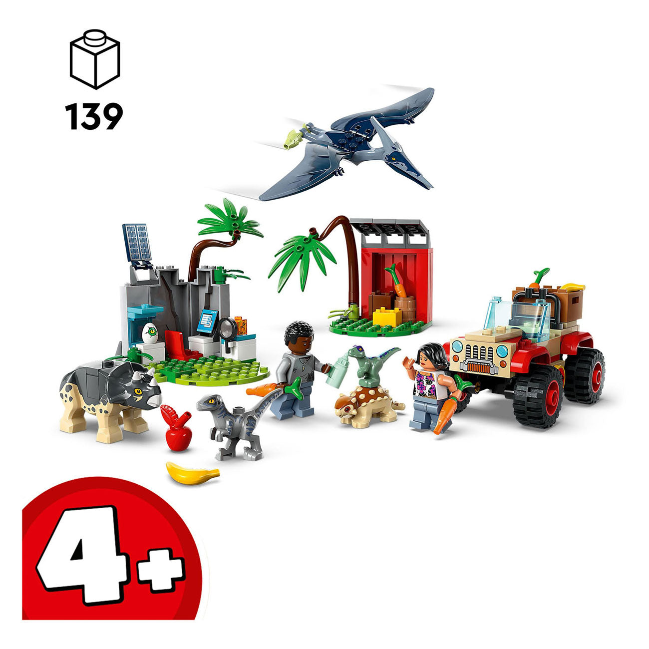 Lego LEGO Jurassic World 76963 Reddingscentrum Voor Babydinosaurussen