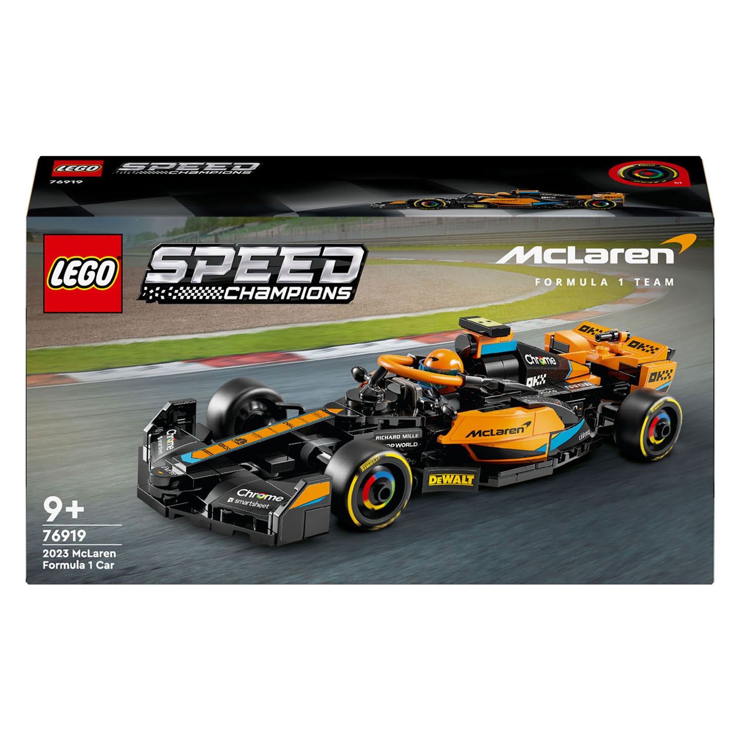 Lego speed champions mclaren formule 1 racewagen 2023 - 76919