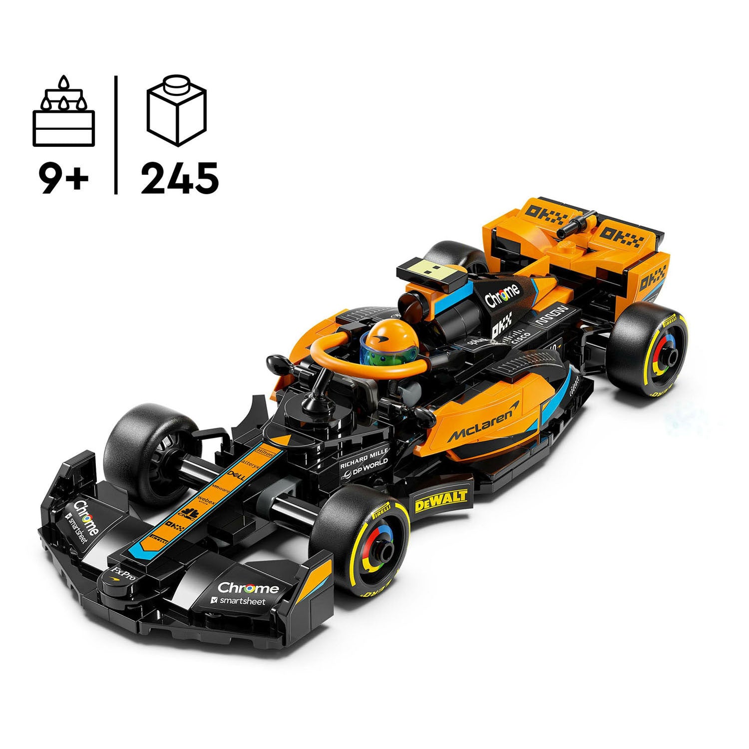 Lego speed champions mclaren formule 1 racewagen 2023 - 76919