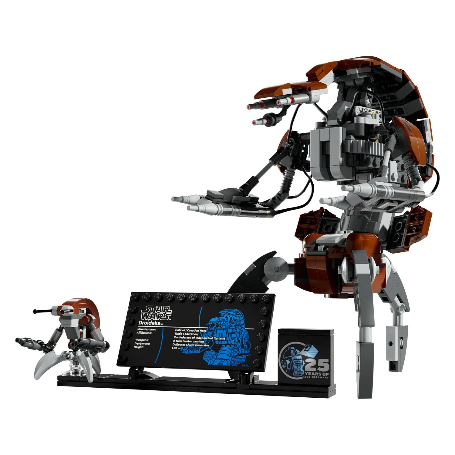 Lego star wars 75381 droideka droid