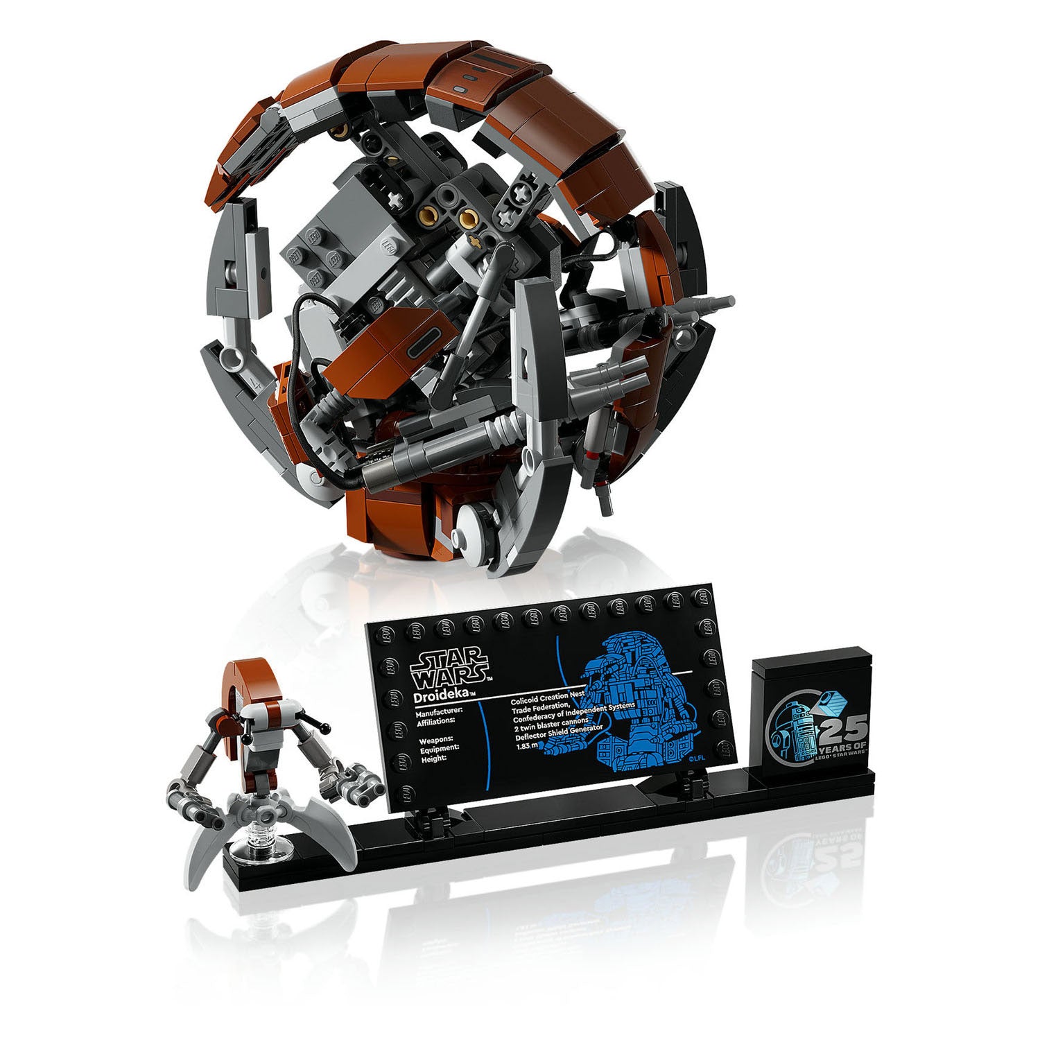 Lego star wars 75381 droideka droid