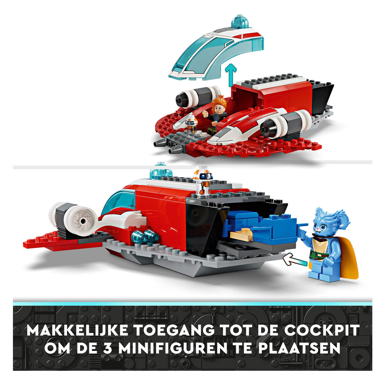 Lego LEGO Star Wars 75384 De Crimson Firehawk