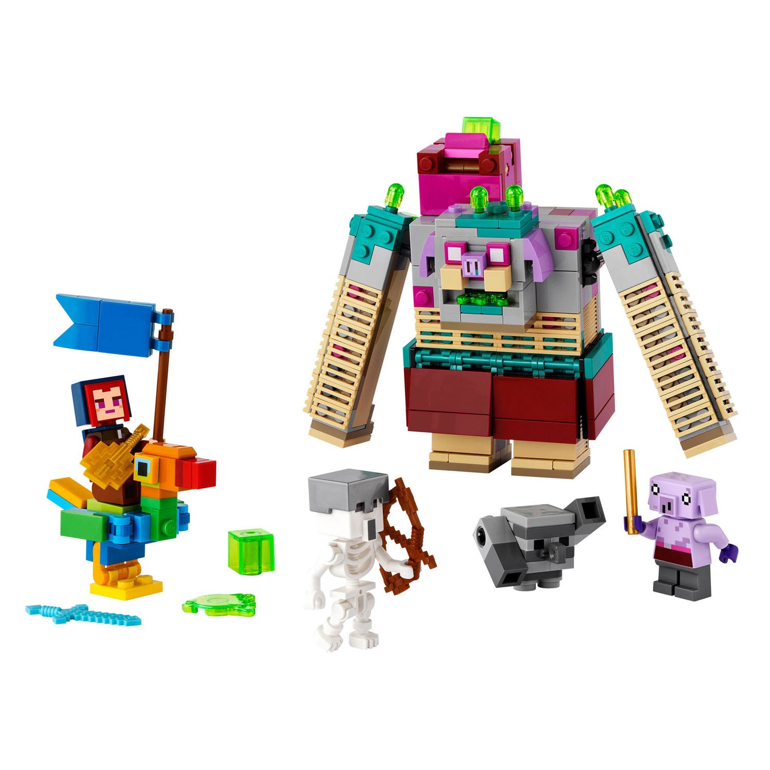 LEGO Minecraft 21257 Duel met de Verslinder