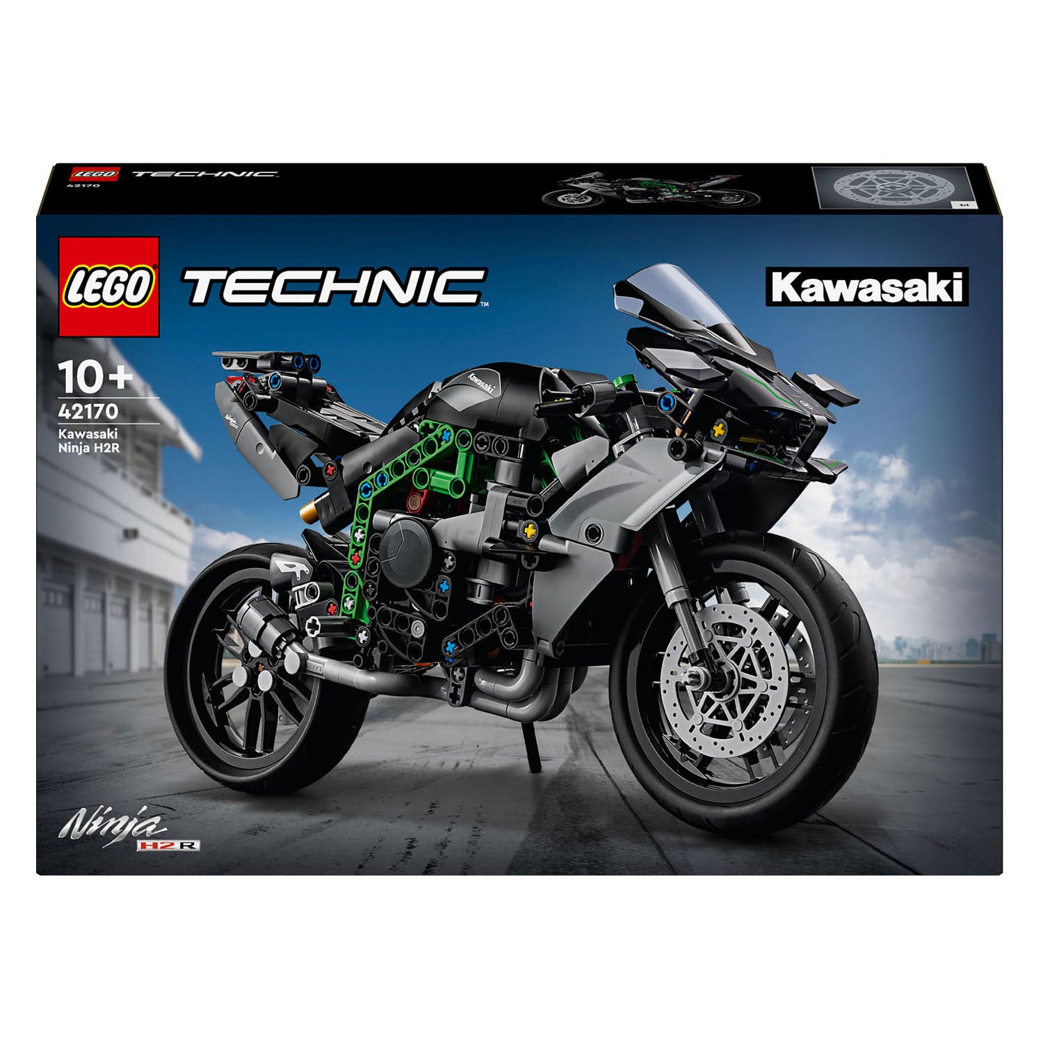Lego Technic 42170 Kawasaki Ninja H2R motorfiets