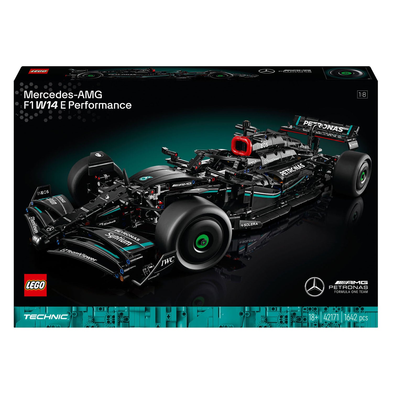 Lego 4217 Technic Mercedes-AMG F1 W14 E-prestaties