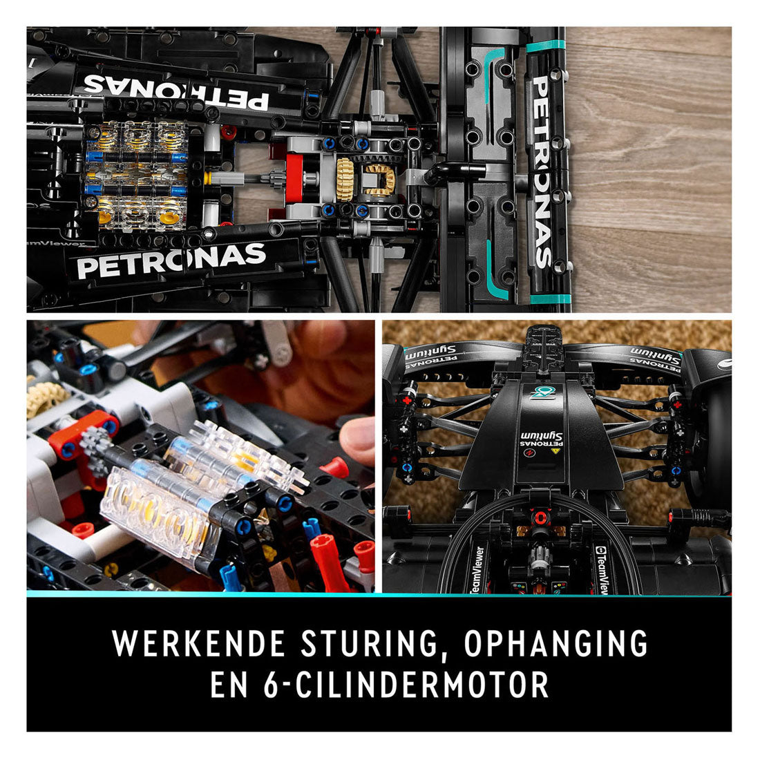 Lego 4217 Technic Mercedes-AMG F1 W14 E-prestaties