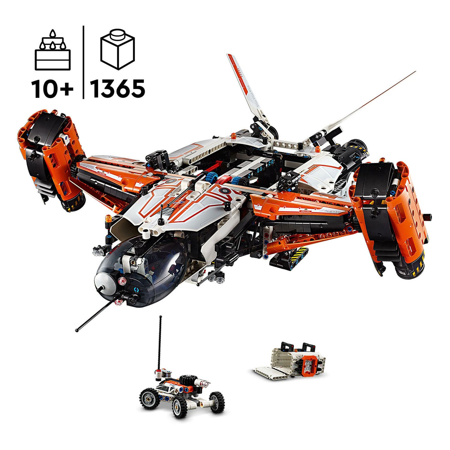 Lego technic 42181 vtol vrachtruimteschip lt81
