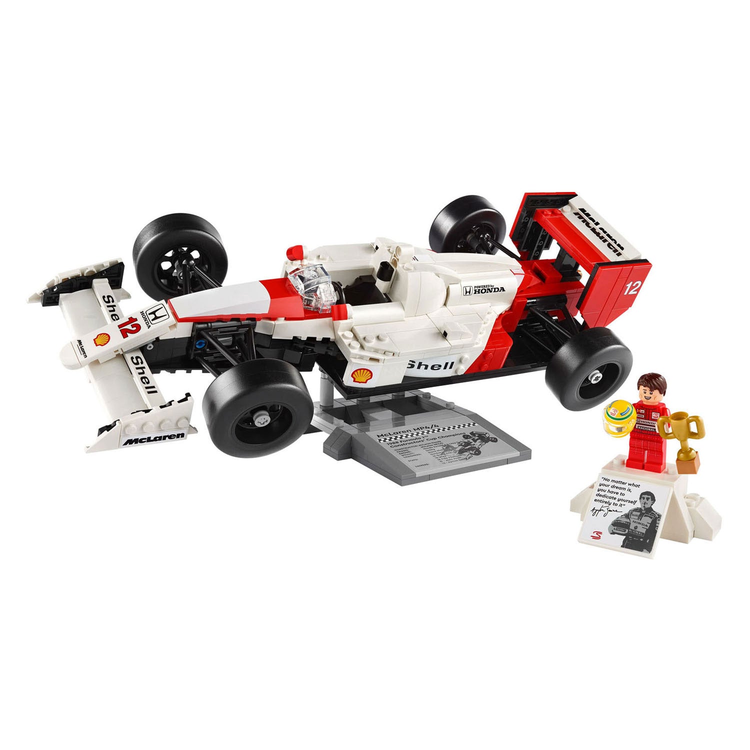 Lego iconen 10330 mclaren mp4 4 en ayrton senna