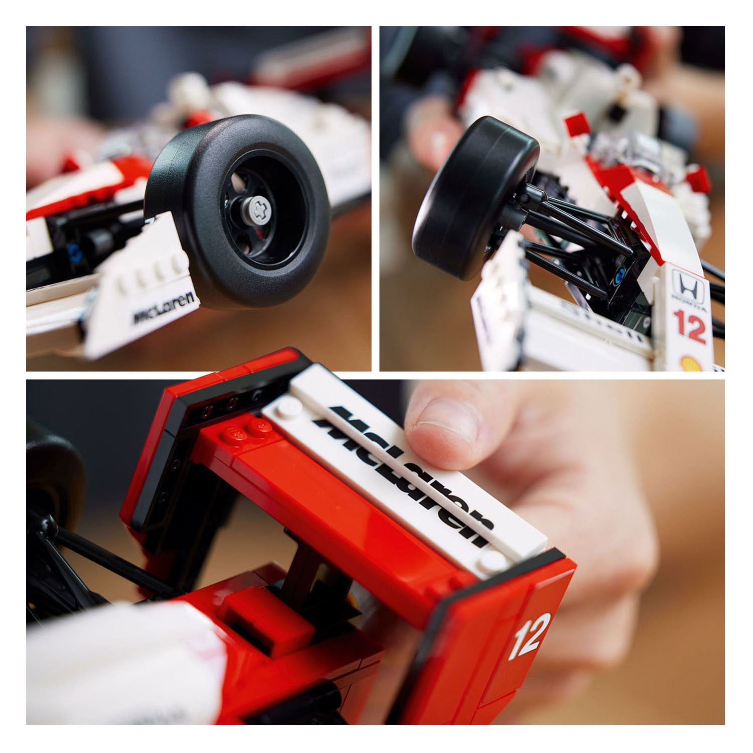 Lego iconen 10330 mclaren mp4 4 en ayrton senna