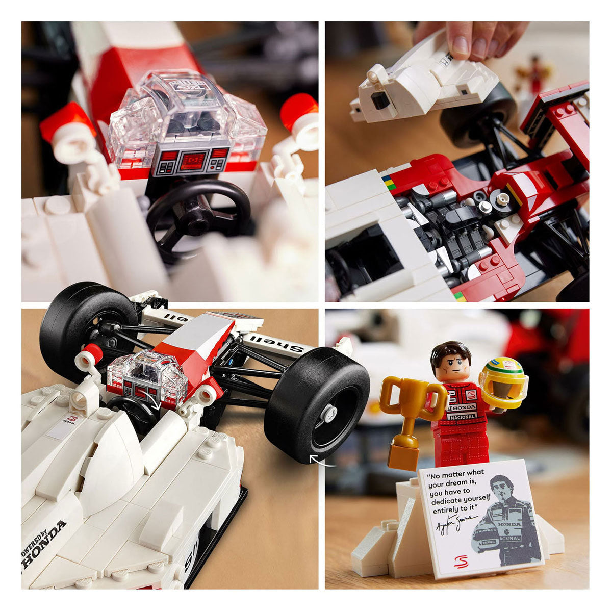 Lego iconen 10330 mclaren mp4 4 en ayrton senna
