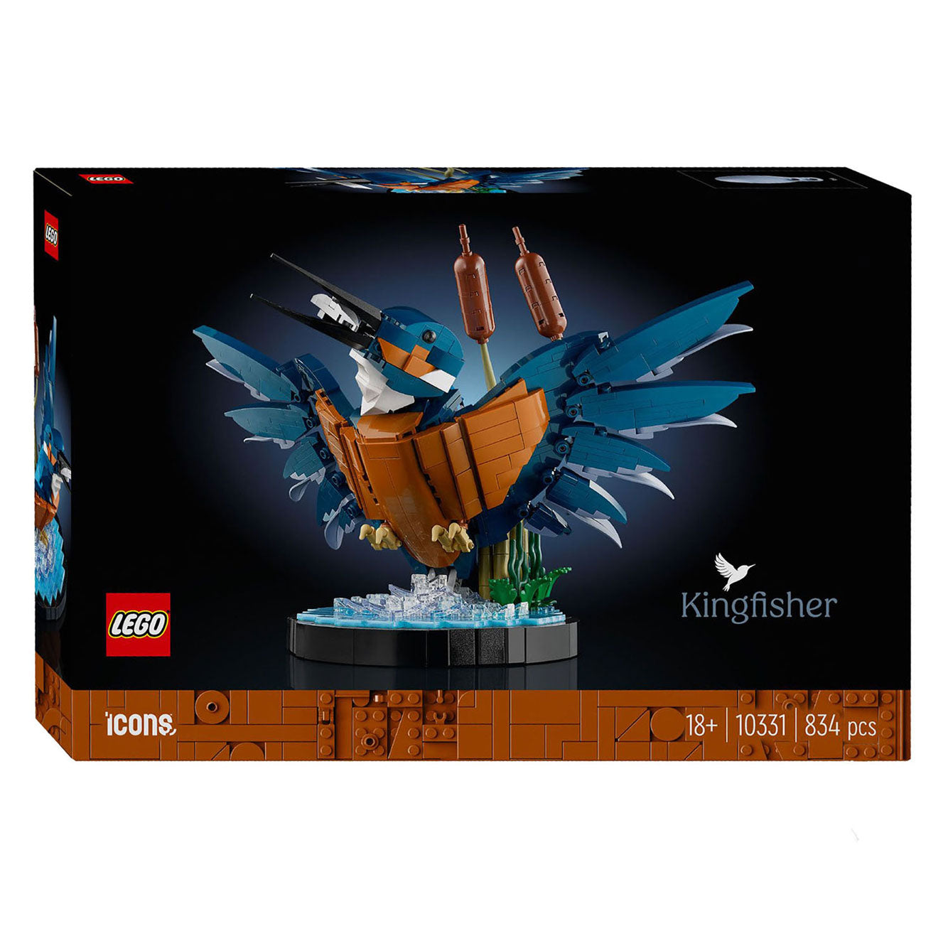 Lego icons 10331 ijsvogel