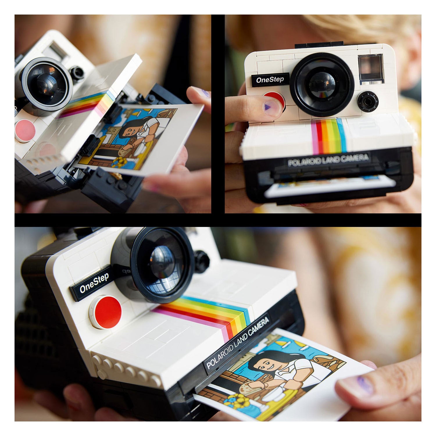 Lego ideas polaroid onestep sx-70 camera - 21345