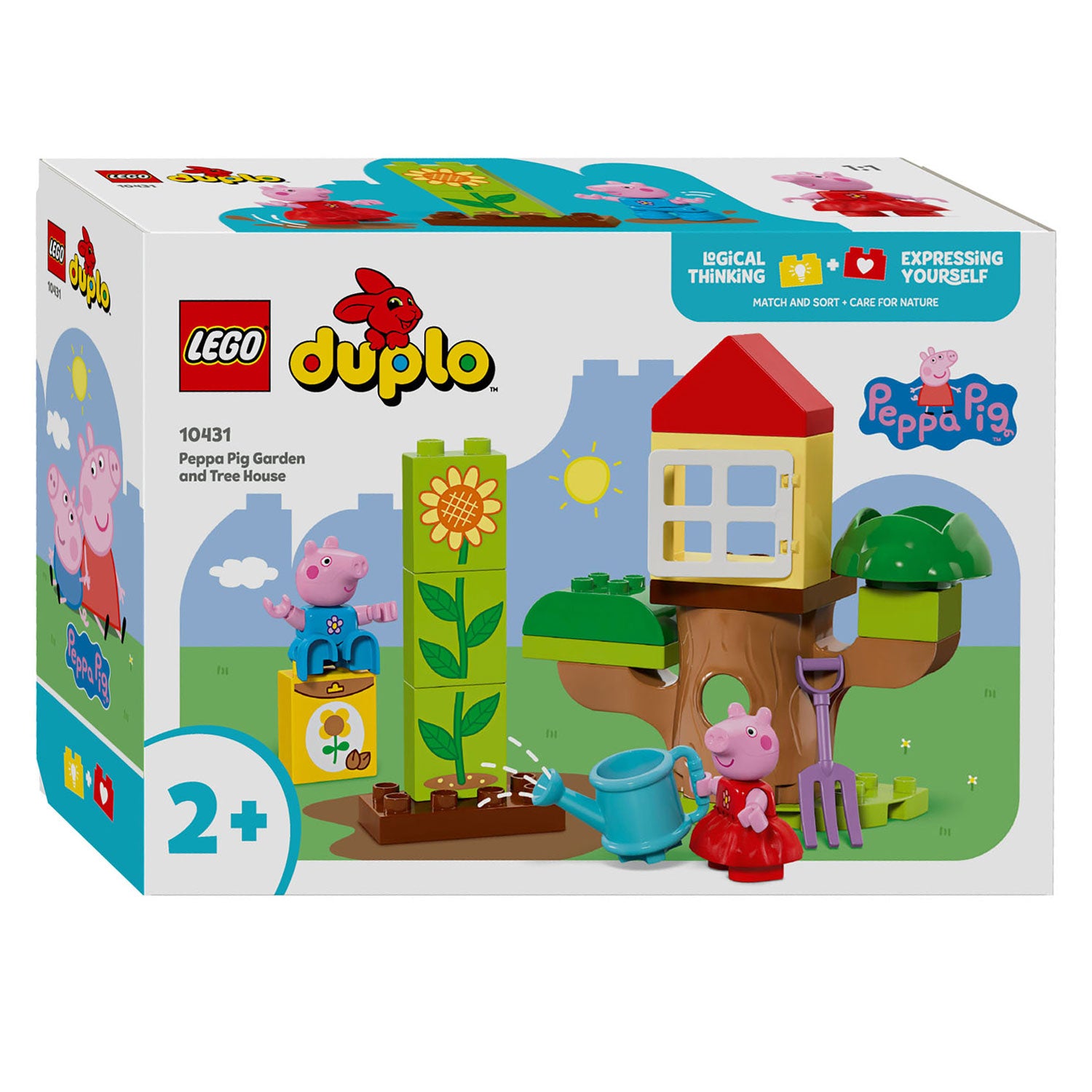 Lego duplo 10431 peppa grote tuin en boomhut