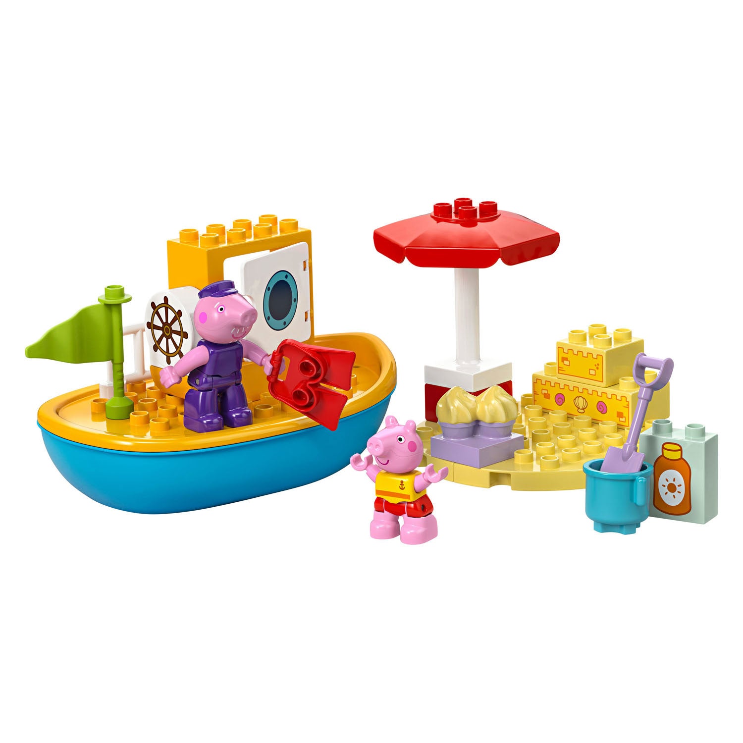 Lego duplo 10432 peppa grote bootreis