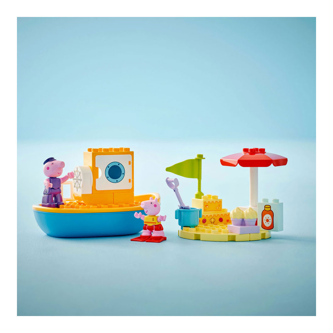 Lego duplo 10432 peppa grote bootreis