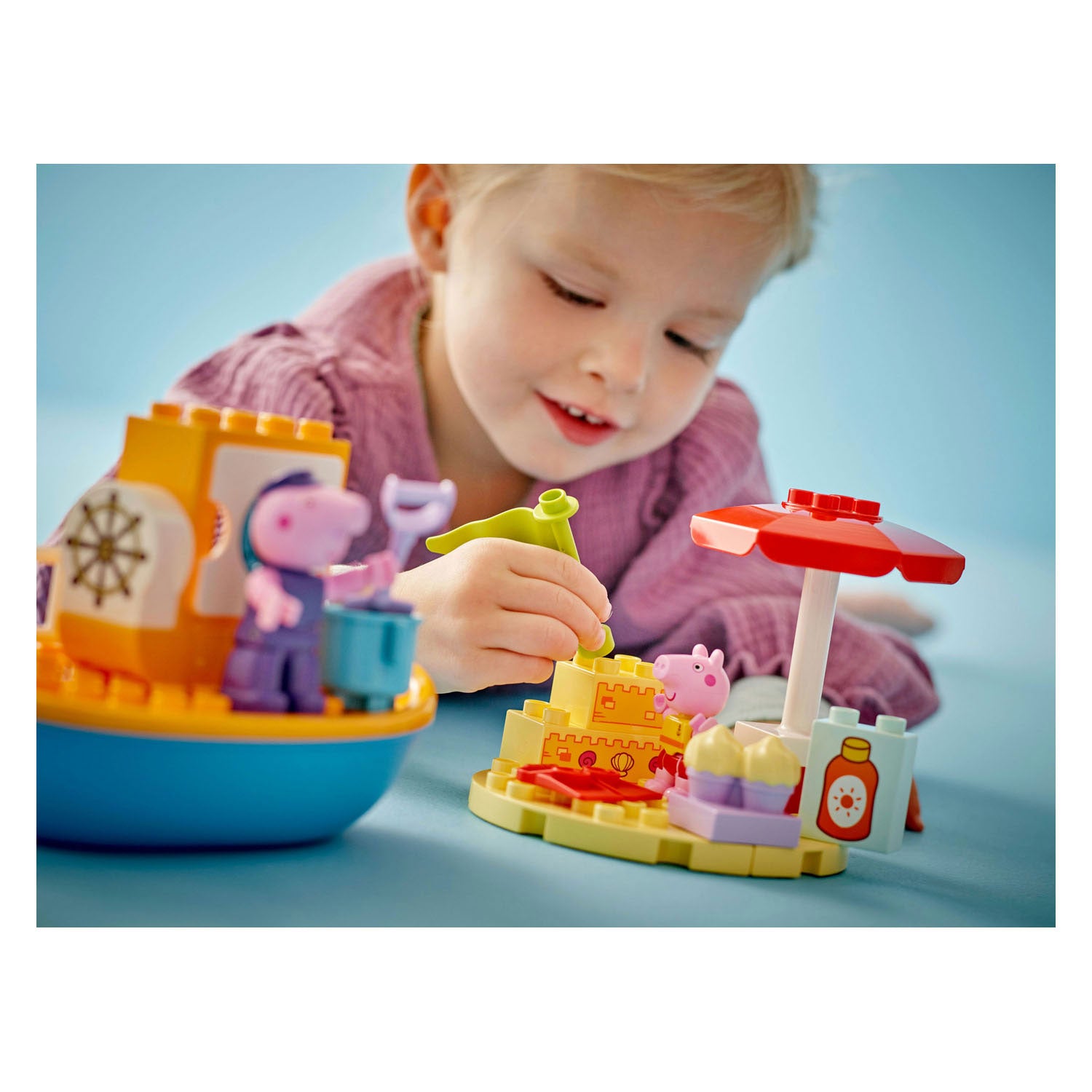 Lego duplo 10432 peppa grote bootreis