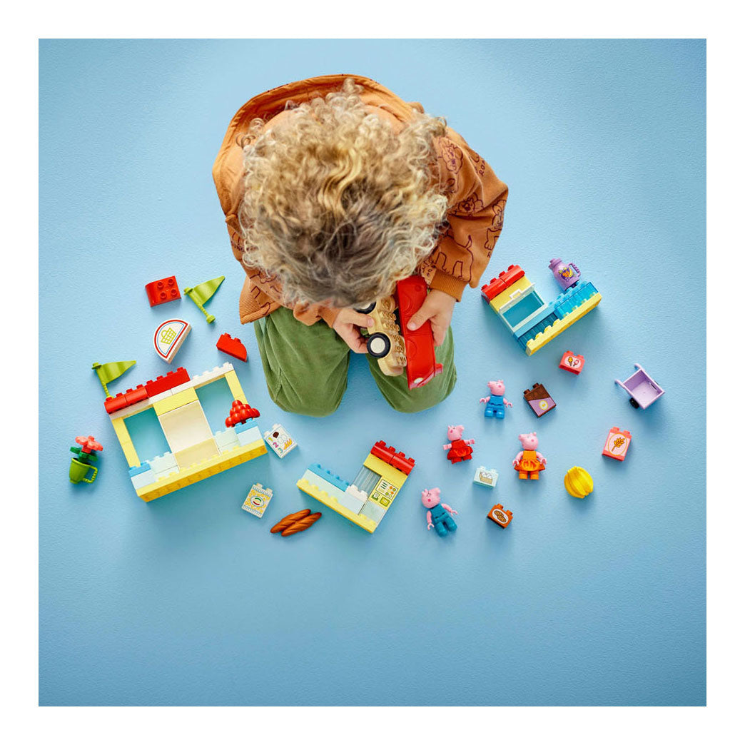 Lego duplo 10434 peppa grote supermarkt