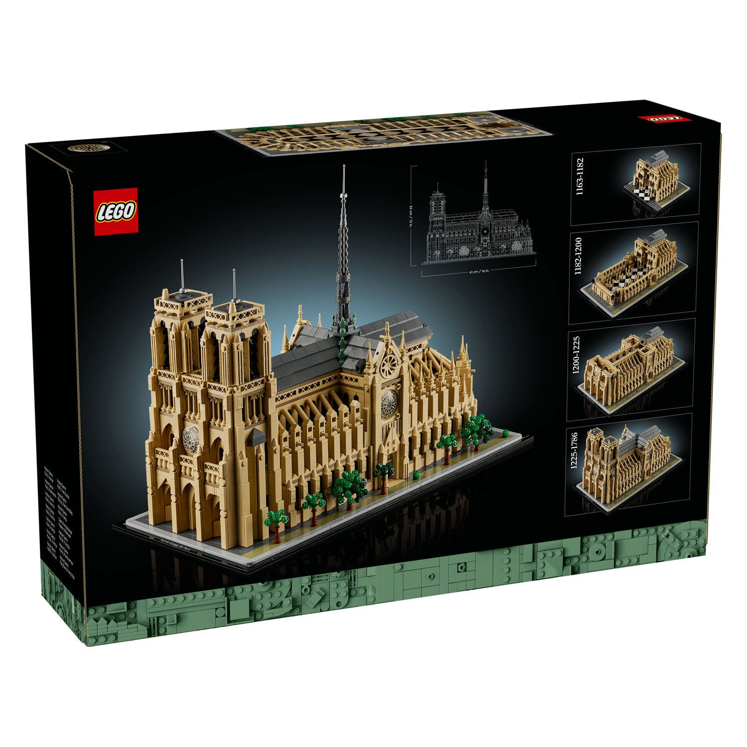 Lego 21061 architectuur notre dame van parijs