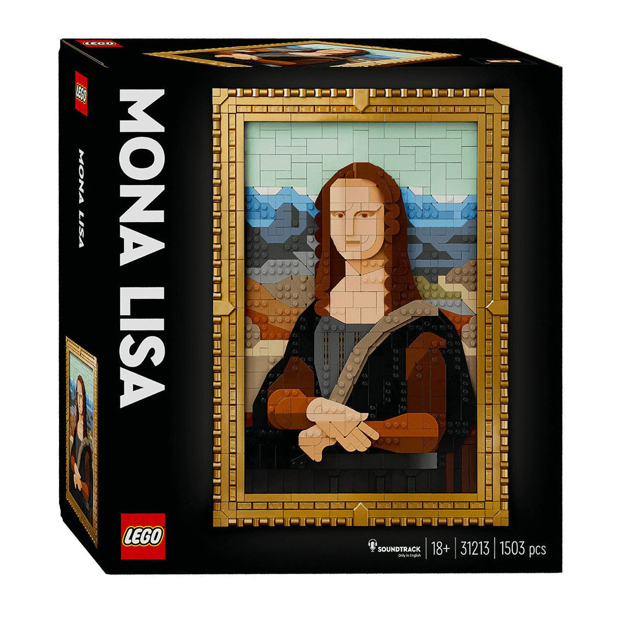 Lego kunst 31213 mona lisa