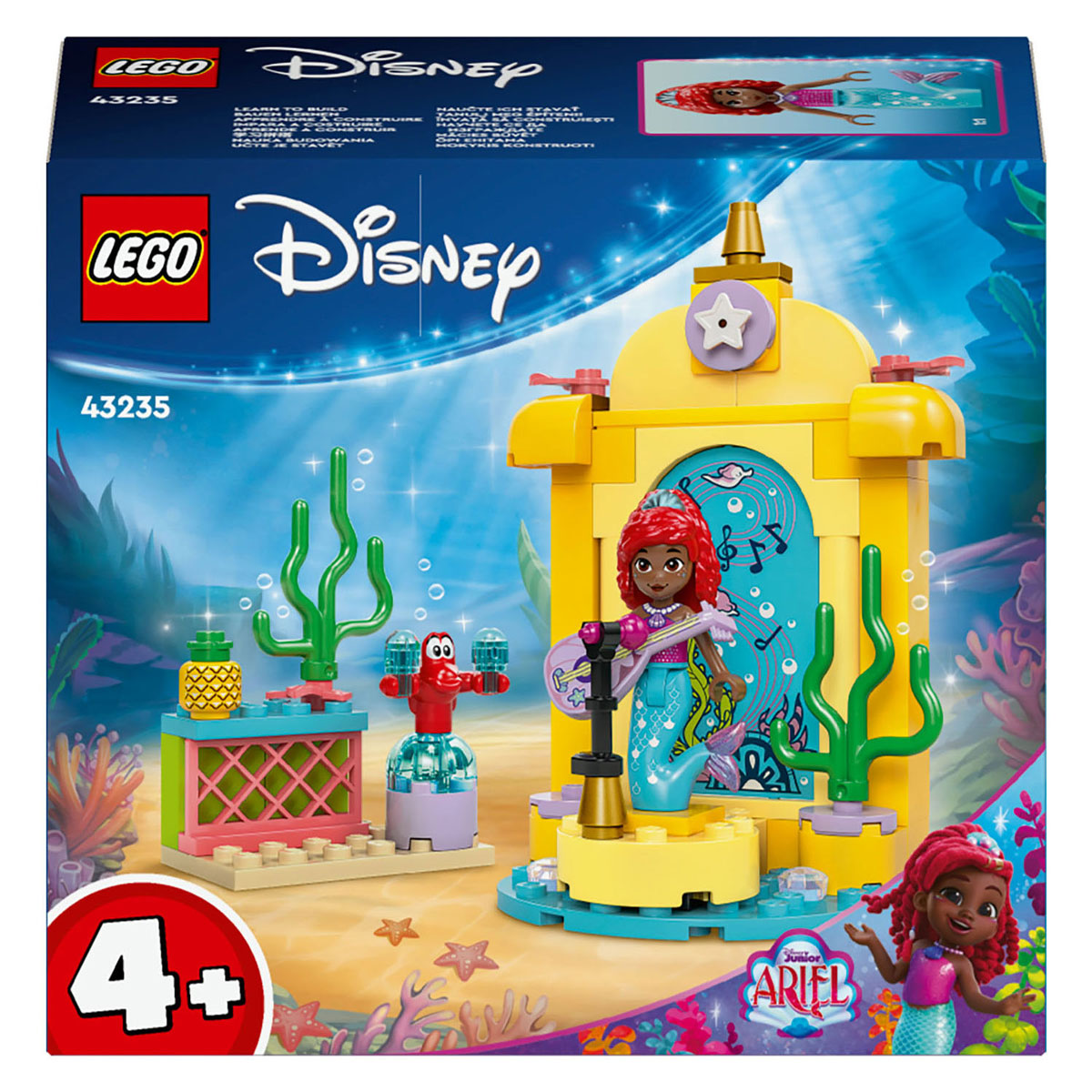 Lego disney princess 43235 ariels muziekpodium