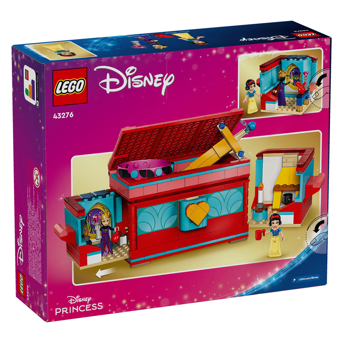 Lego disney princess 43276 sneeuwwitjes sieradendoos