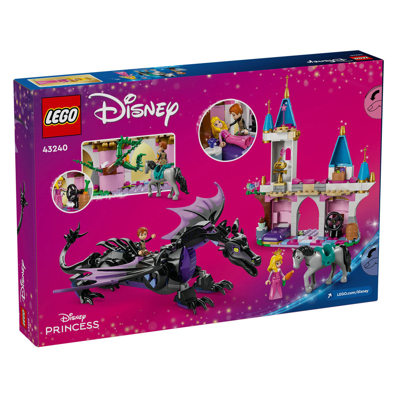 Lego disney princess 43240 maleficent in drakenvorm