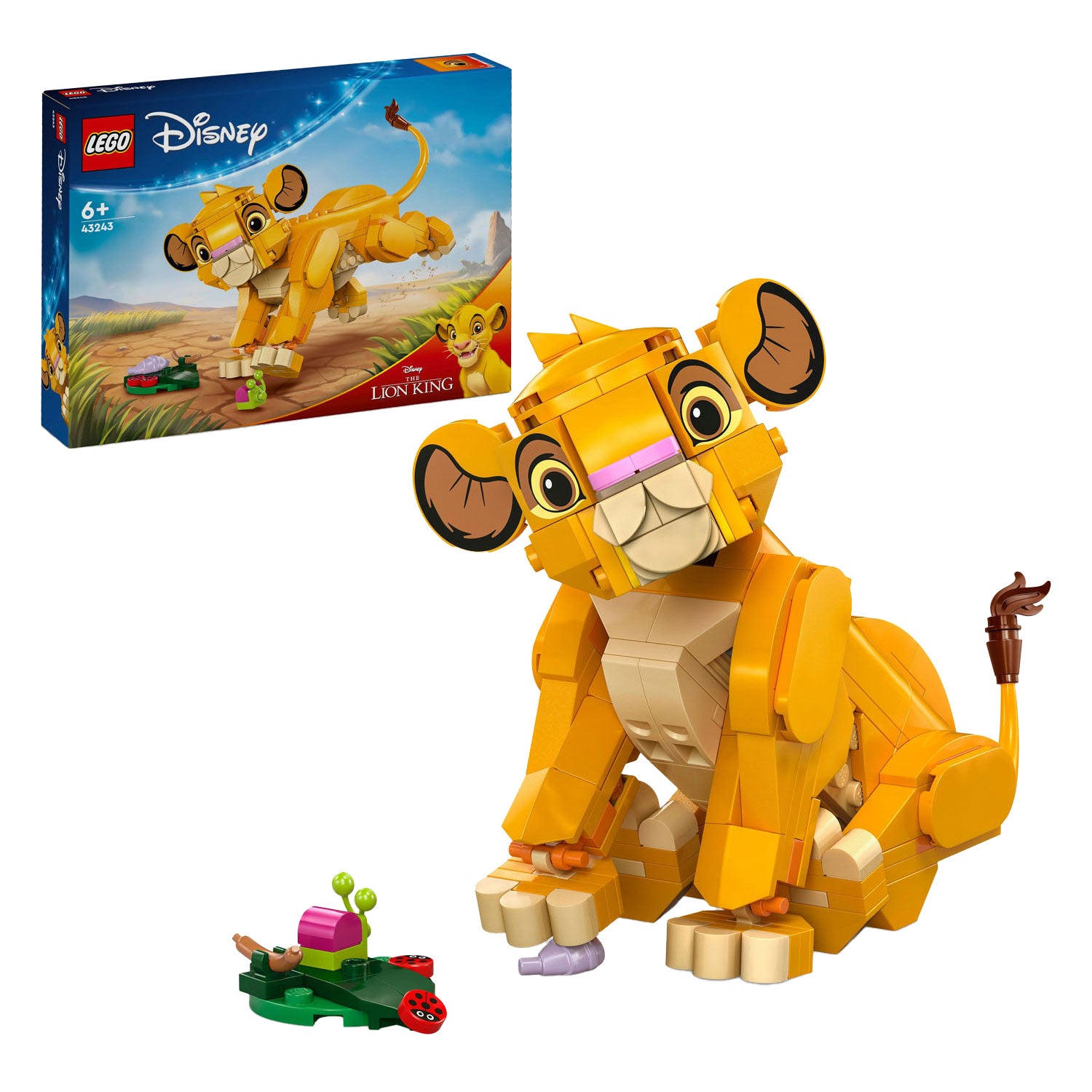 Lego disney classic - simba de leeuwenkoning als welp constructiespeelgoed (43243)