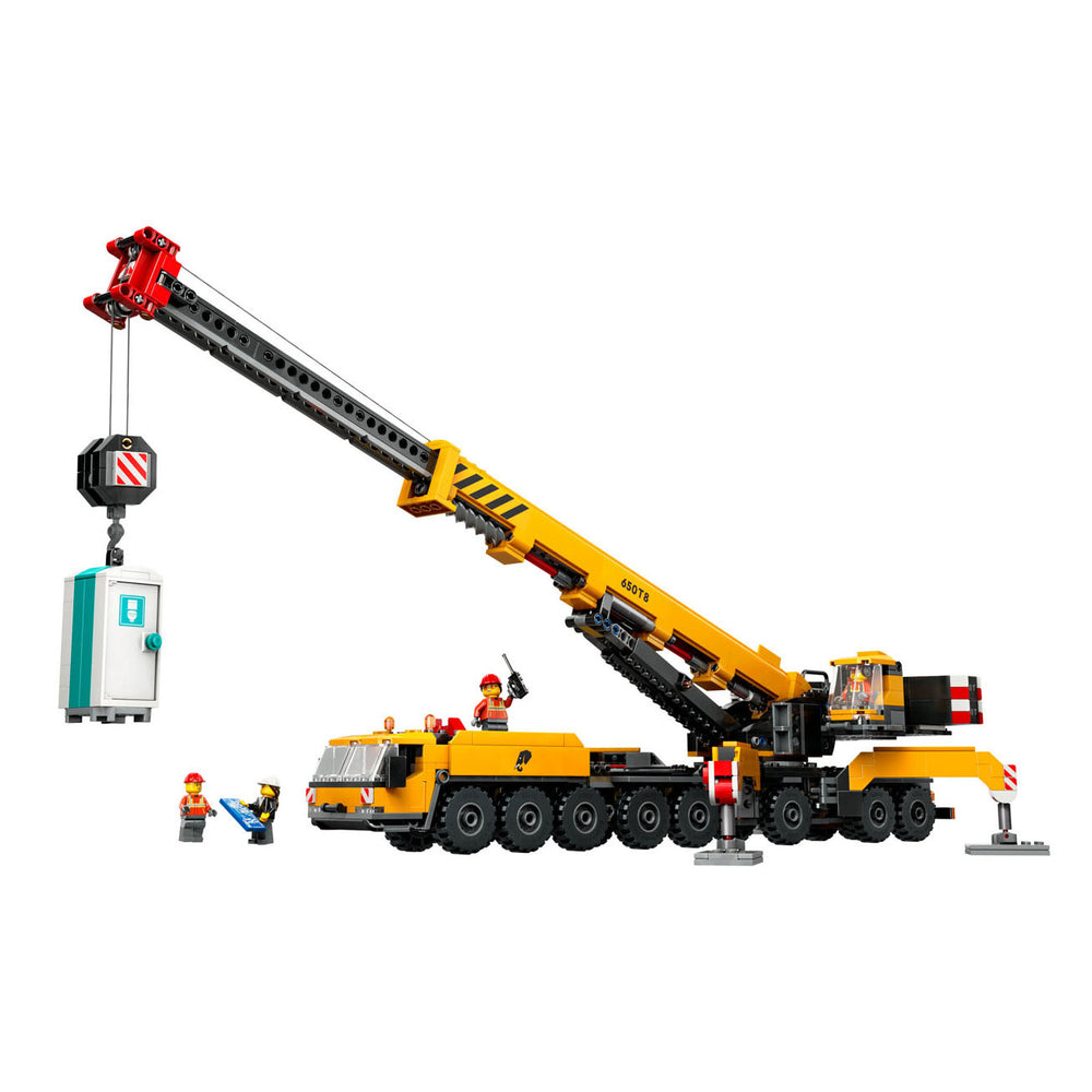 Lego city 60409 gele mobiele bouwkraan