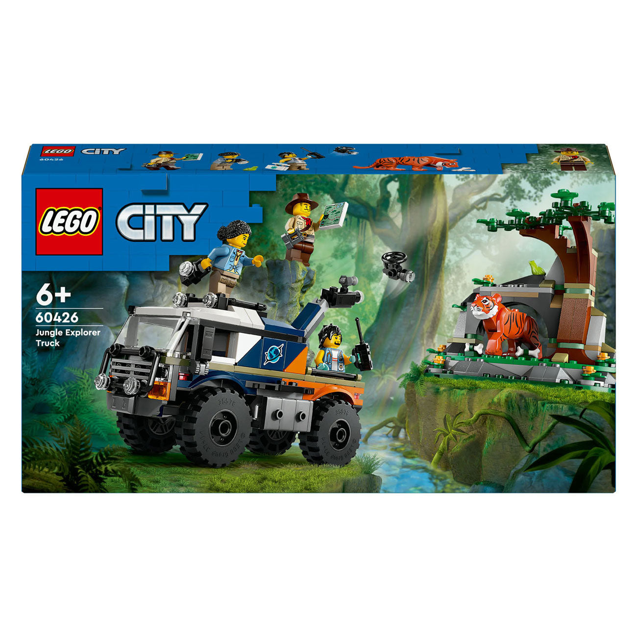 Lego city 60426 jungleonderzoekers: offroad truck