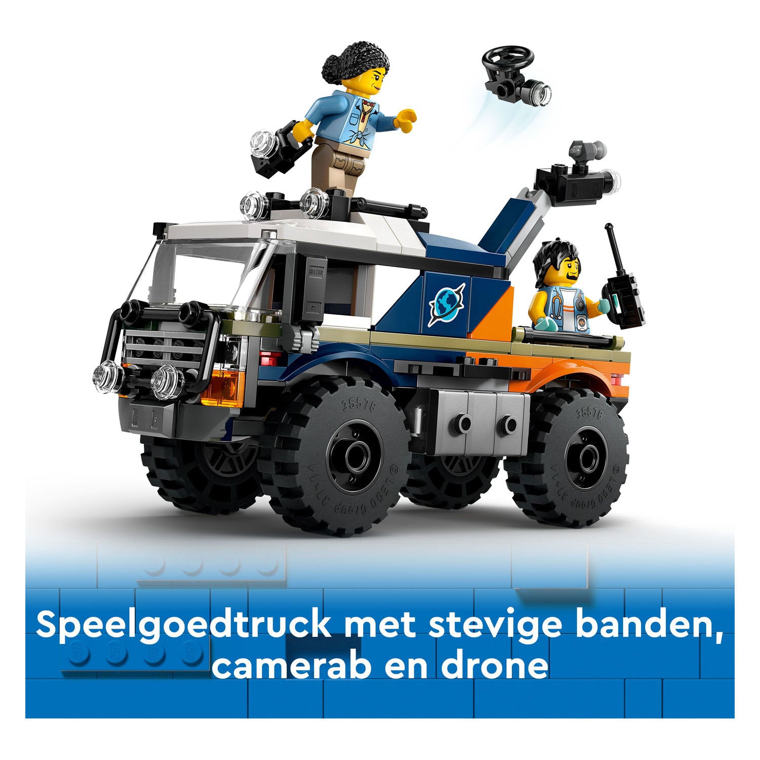 Lego city 60426 jungleonderzoekers: offroad truck