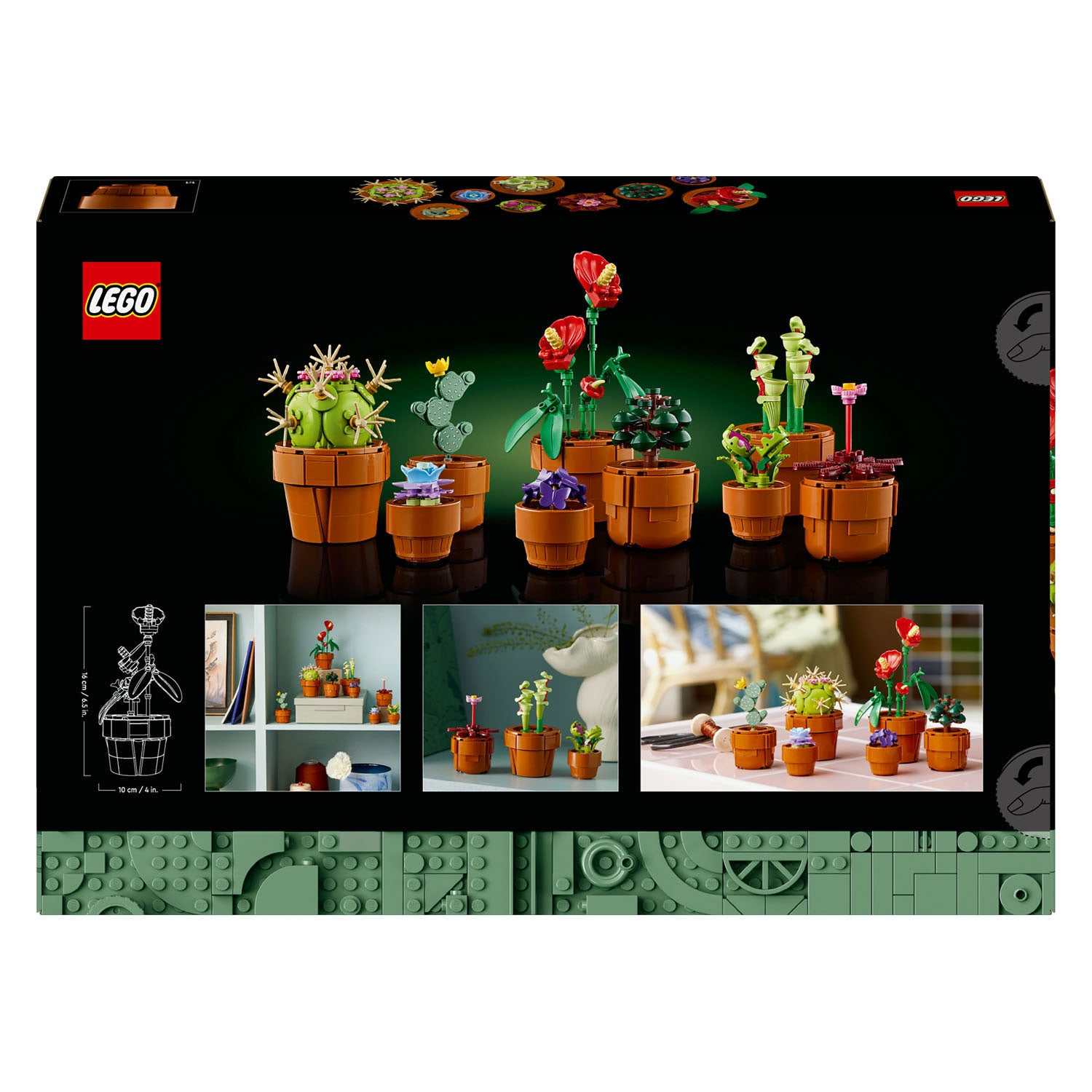 Lego icons miniplantjes - botanical collection - 10329