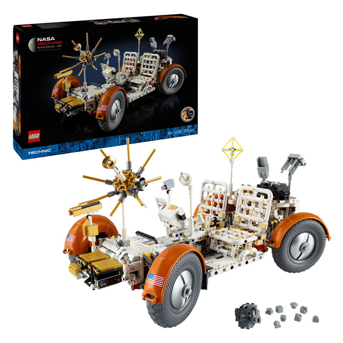 Lego technic - nasa apollo maanwagen – lrv constructiespeelgoed (42182)