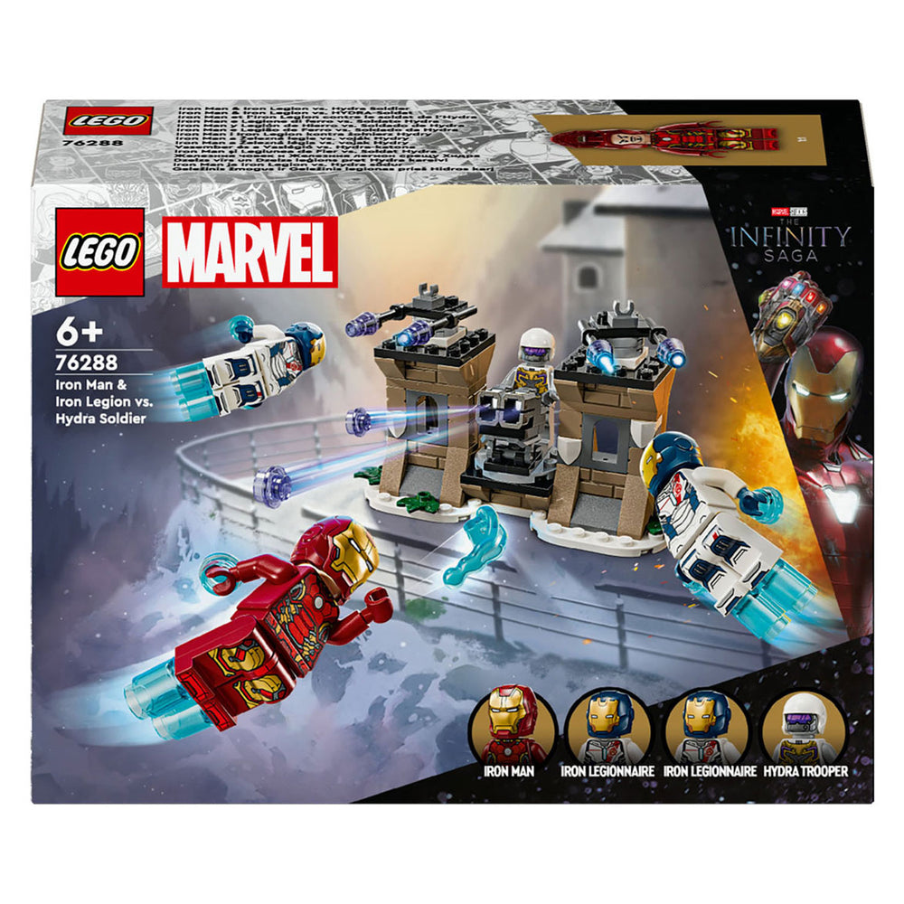 Lego superhelden 76288 iron man iron legion vs. hydra soldaat