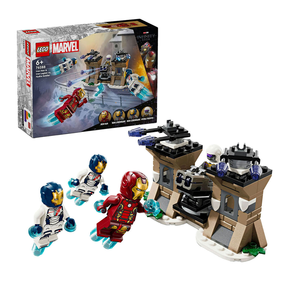 Lego superhelden 76288 iron man iron legion vs. hydra soldaat