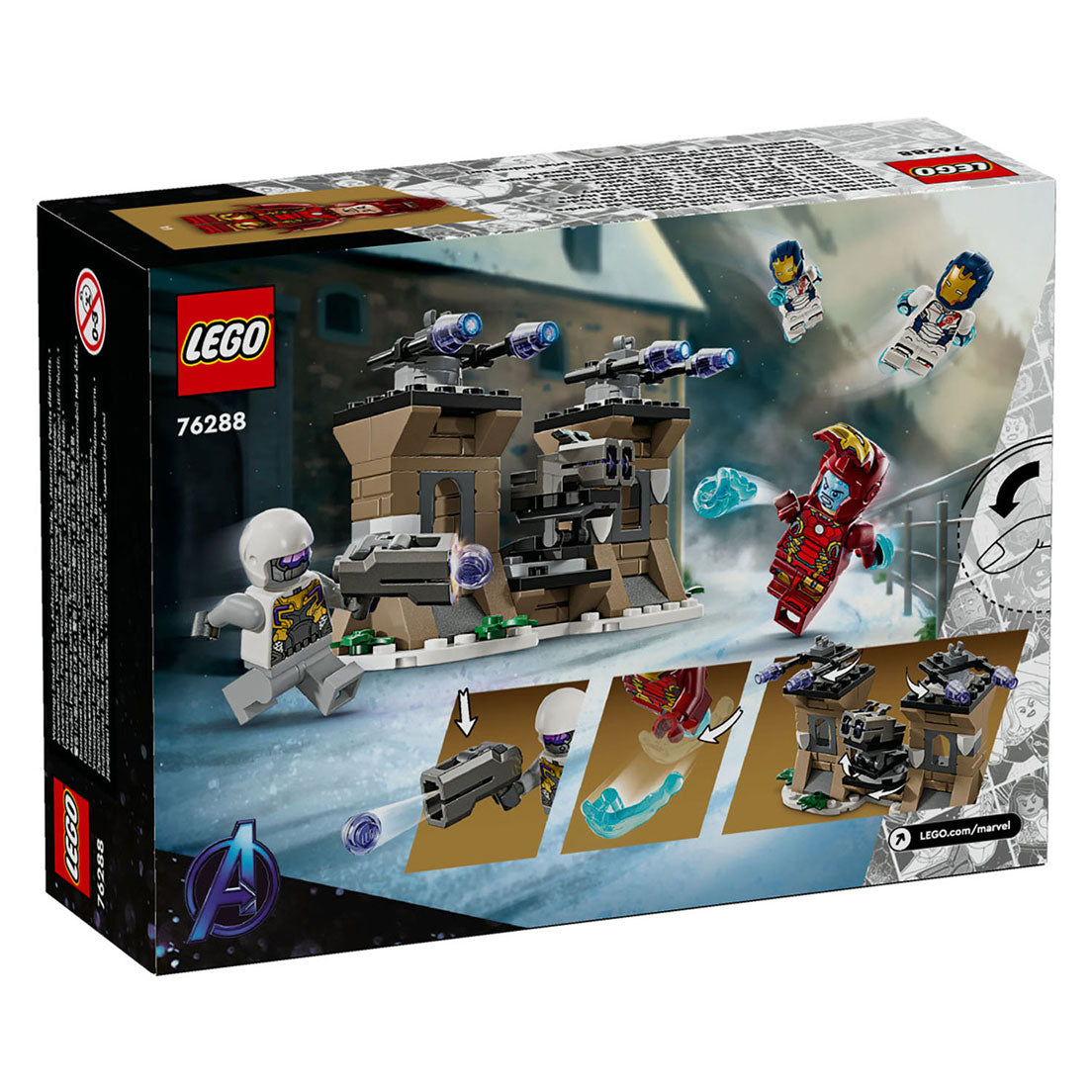 Lego super heroes 76288 iron man iron legion vs. hydra soldaat