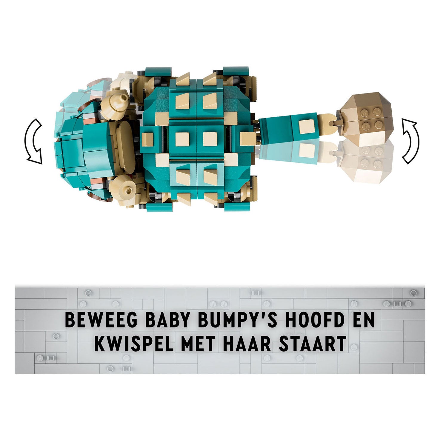 Lego jurassic world 76962 baby bumpy: ankylosaurus