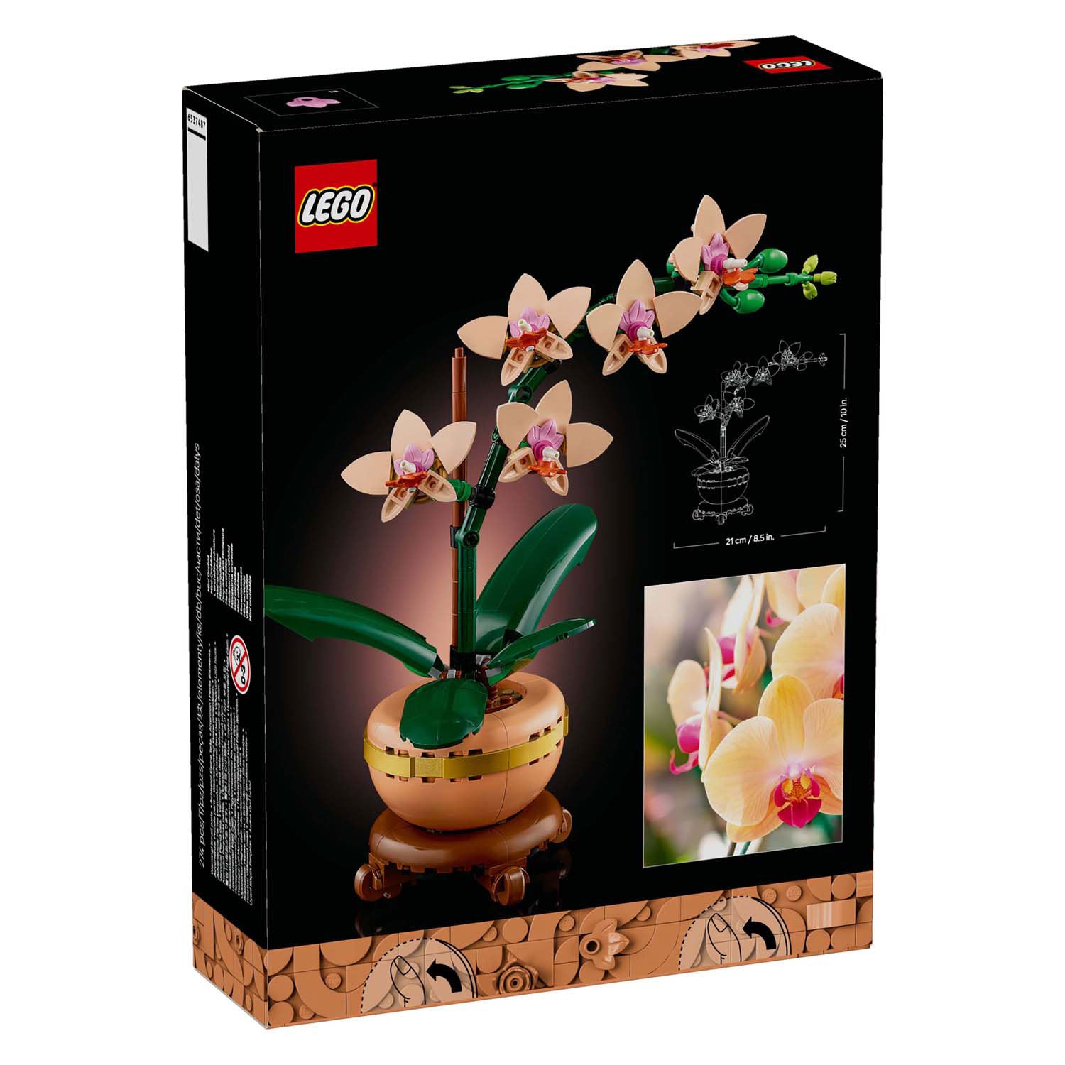 Lego botanicals 10343 miniorchidee
