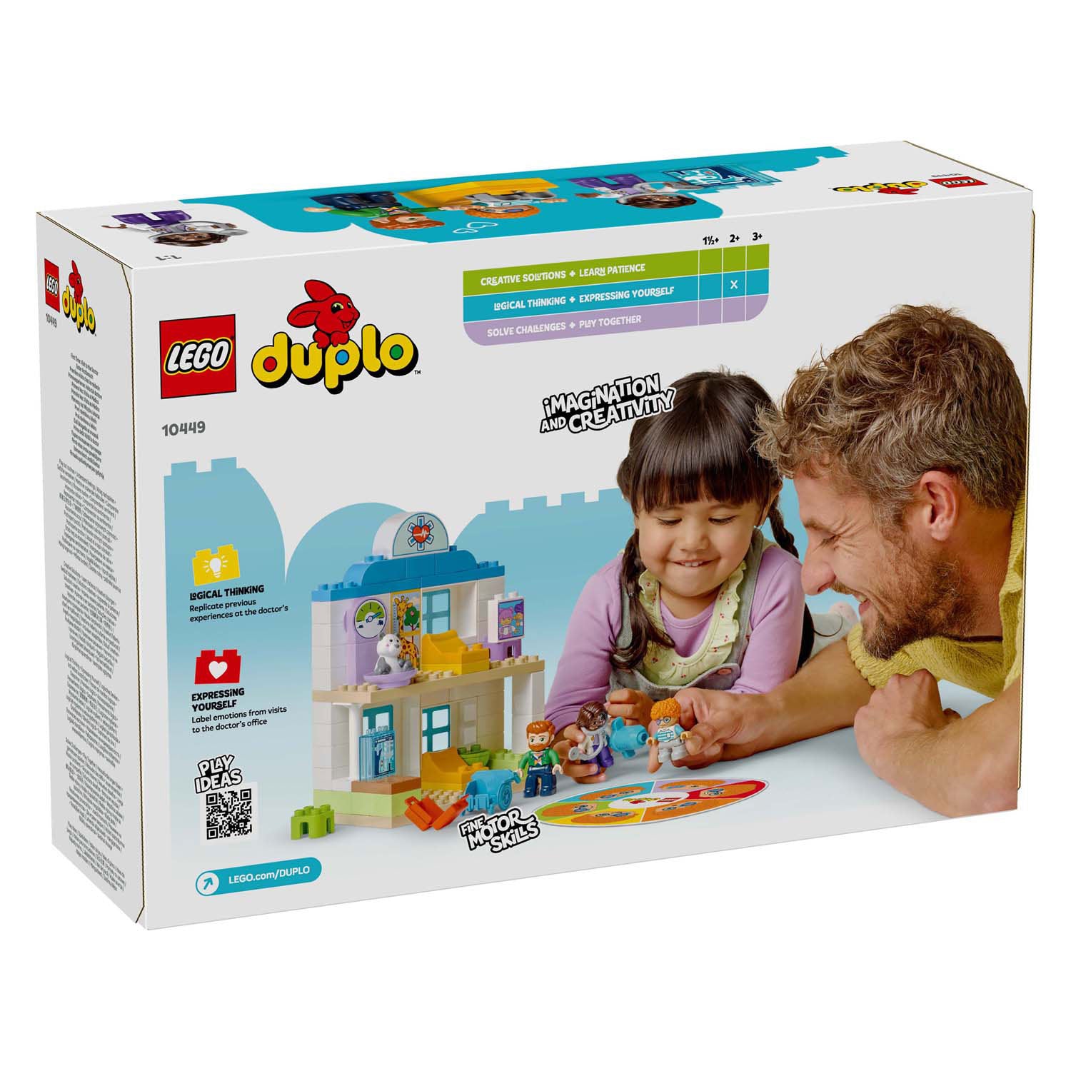 Lego duplo town 10449 voor het eerst naar de dokter