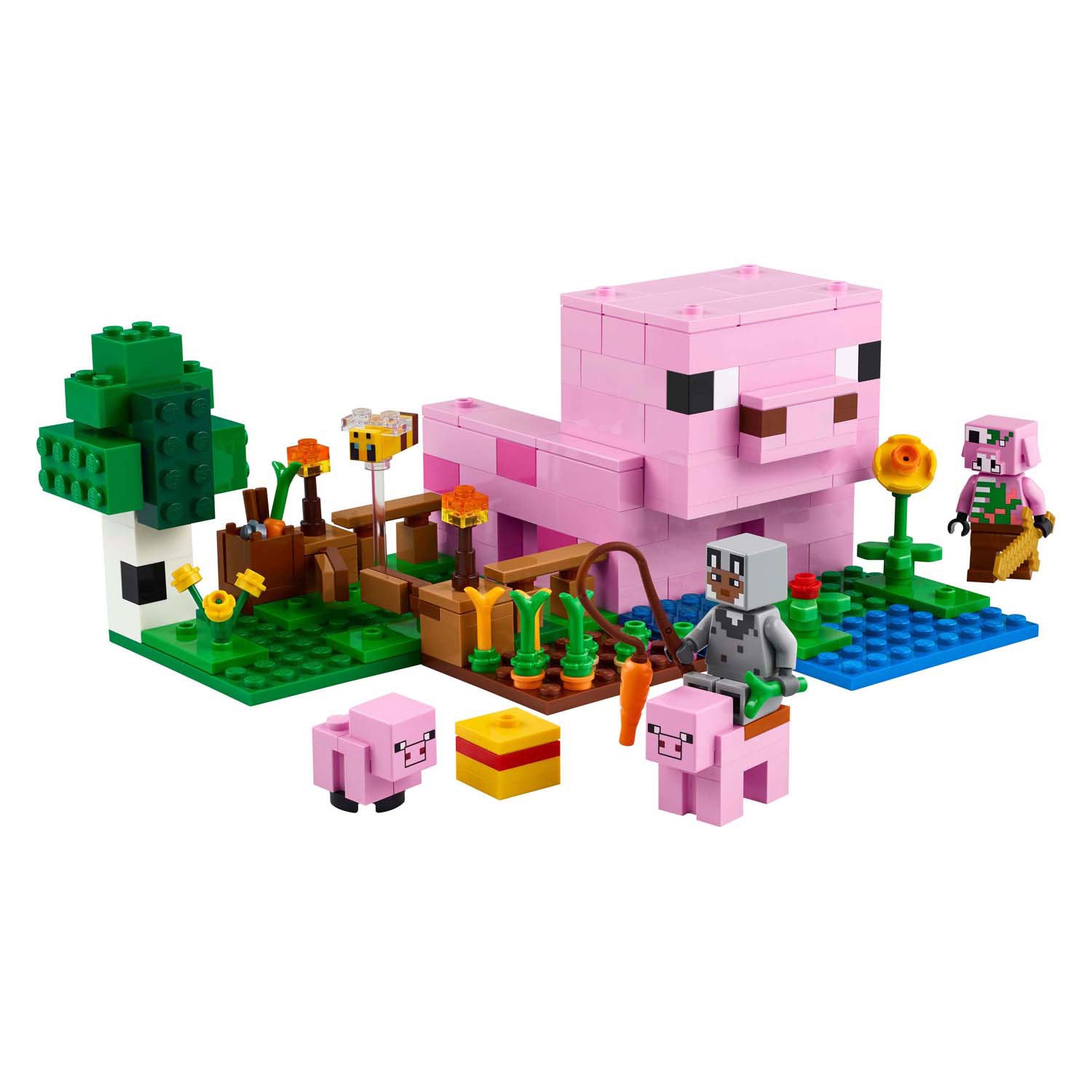 Lego 21268 minecraft het huis van het bigtje