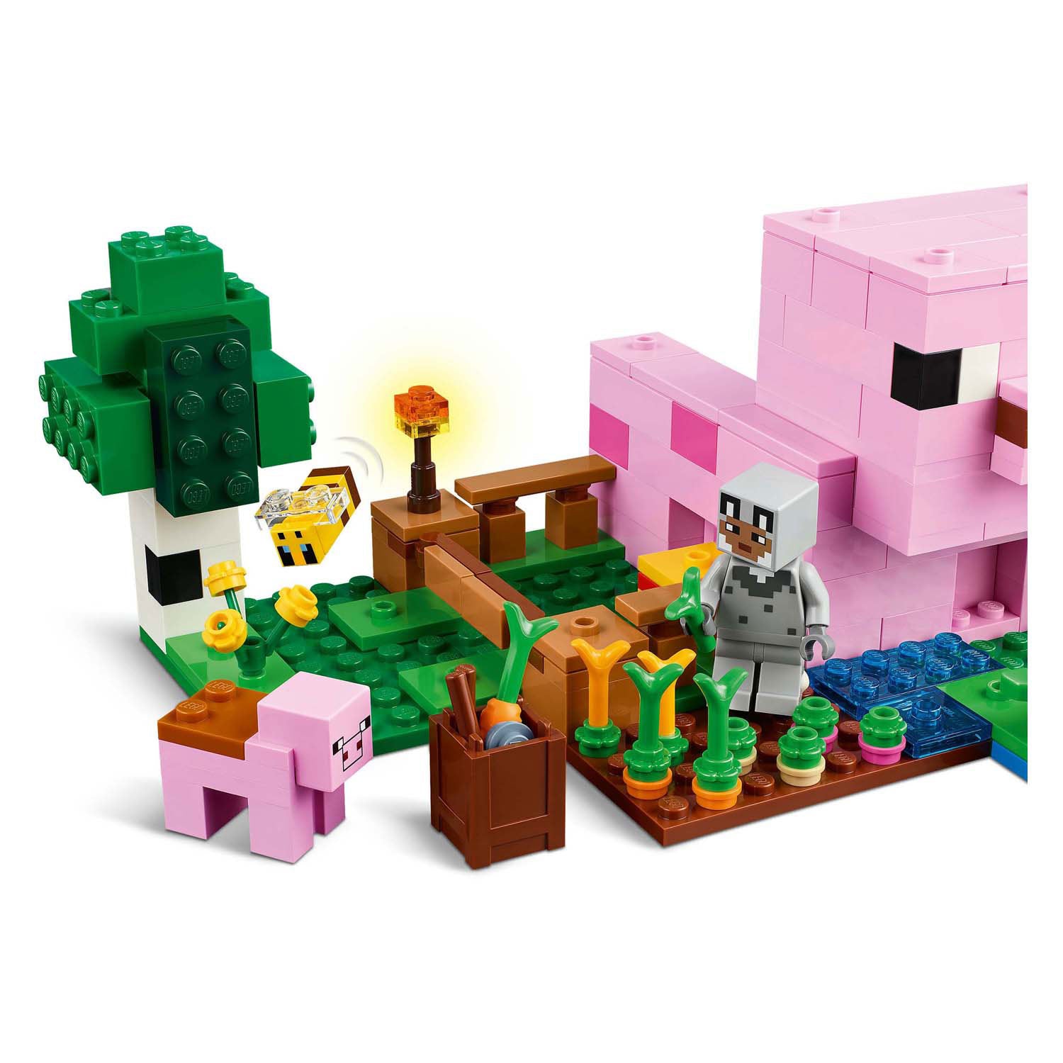 Lego 21268 minecraft het huis van het bigtje
