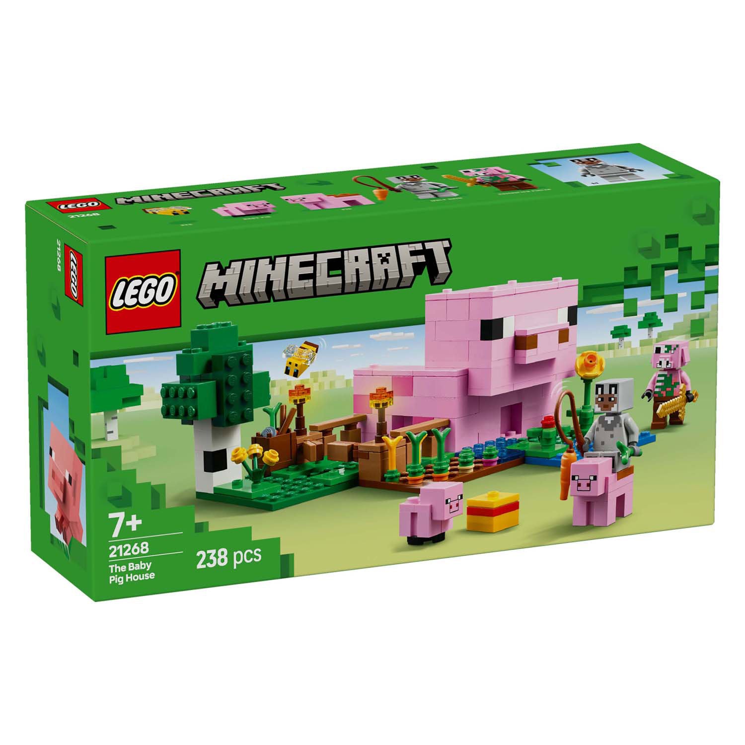 Lego 21268 minecraft het huis van het bigtje