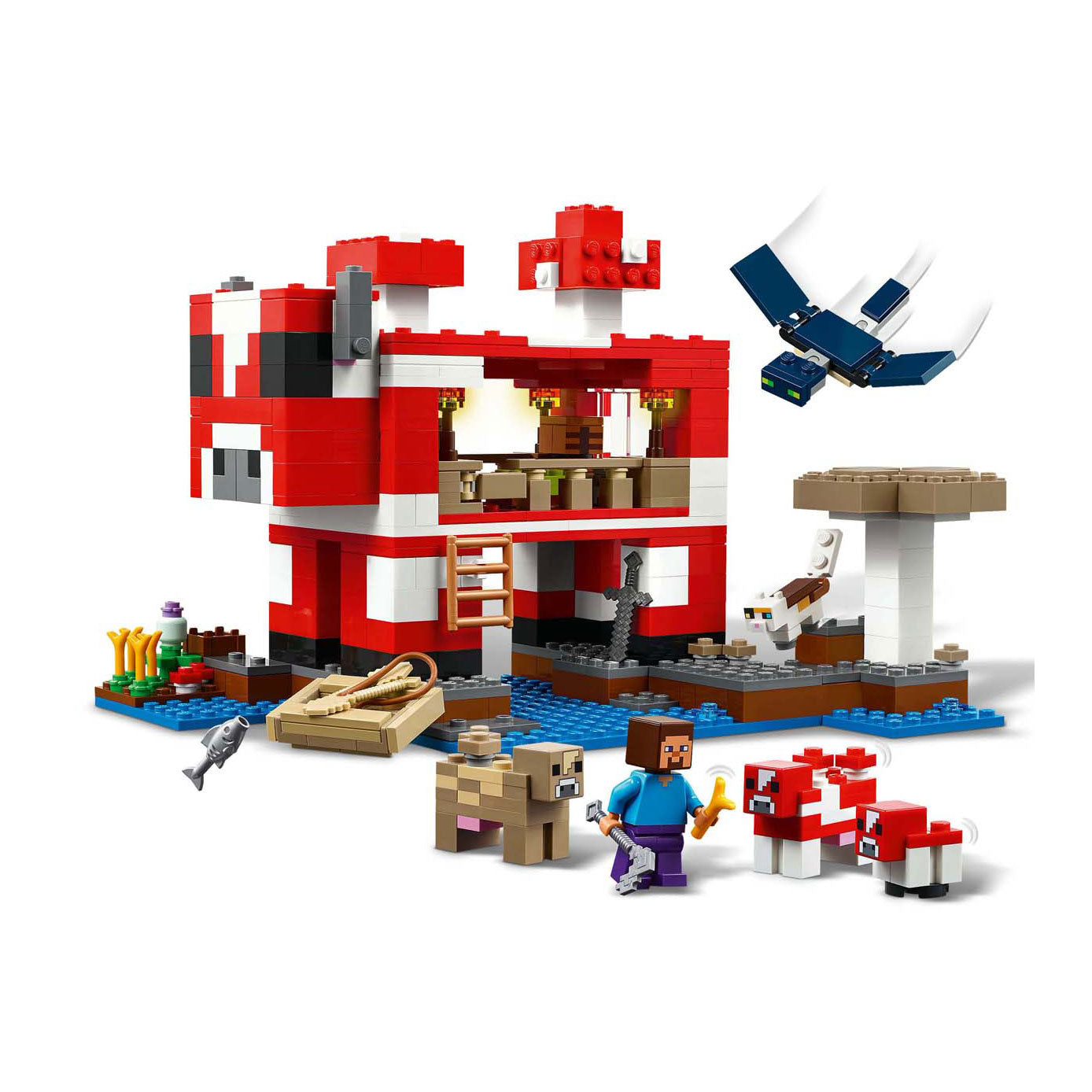 Lego minecraft 21270 het loeizwam huis