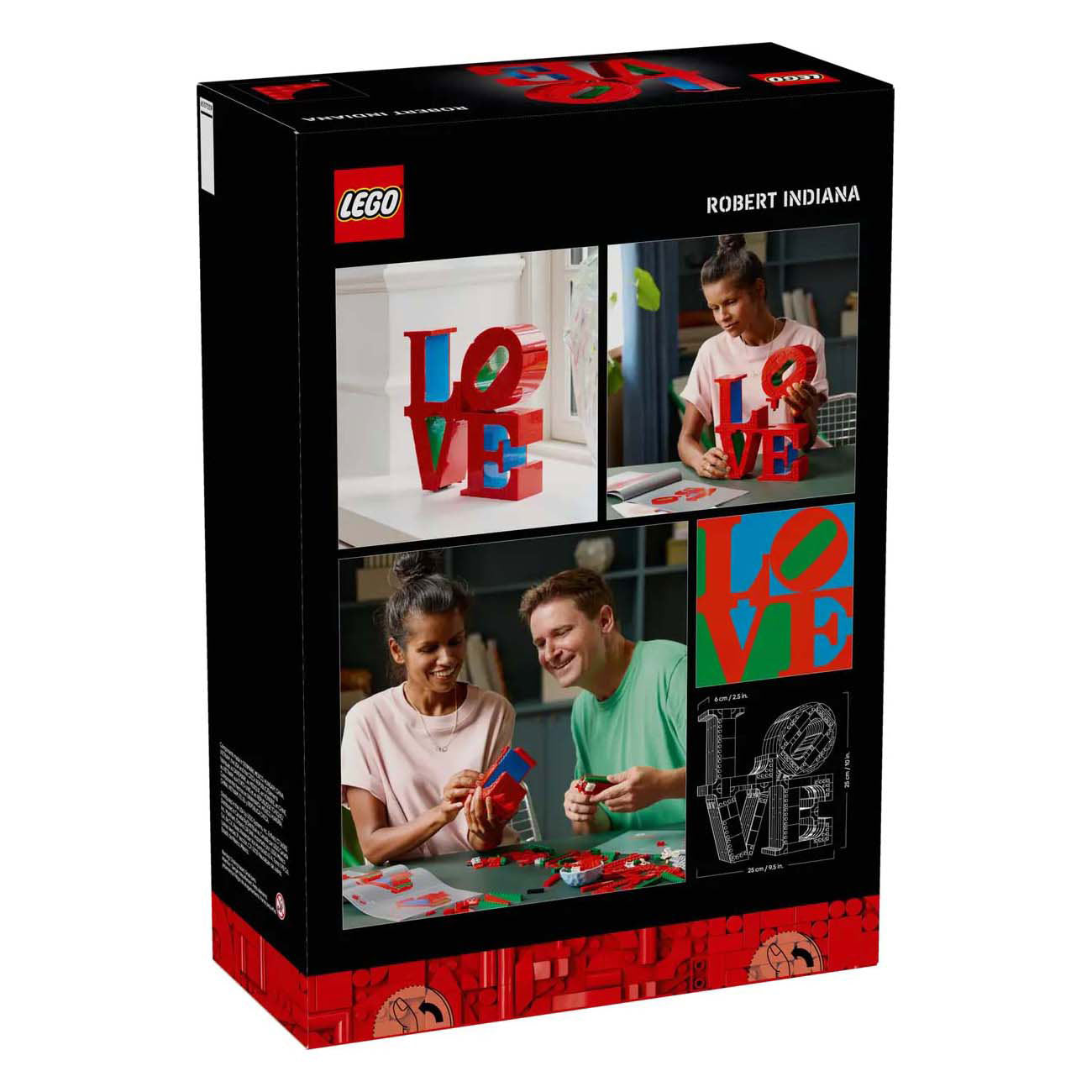 Lego kunst 31214 liefde