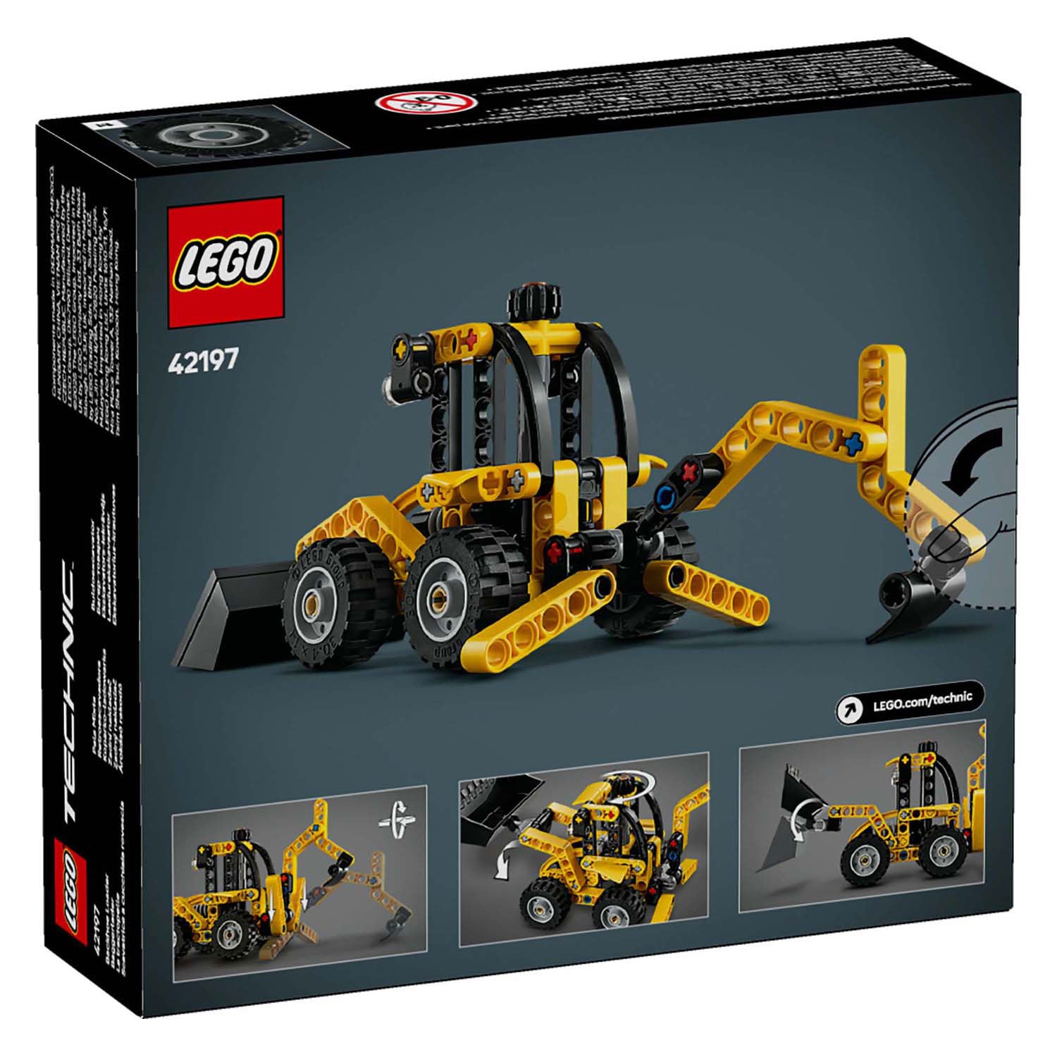 Lego 42197 technische graaflaadmachine