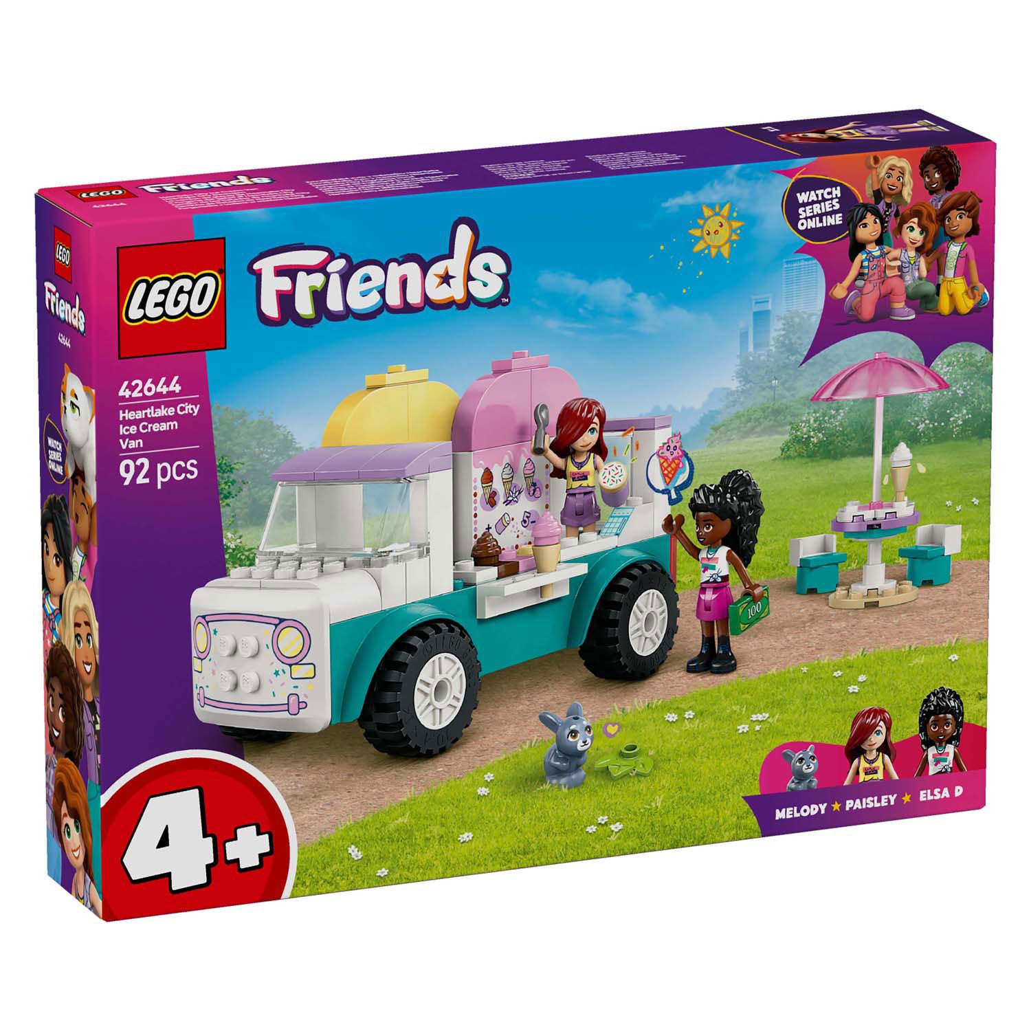 Lego friends 42644 heartlake city ijscotruck