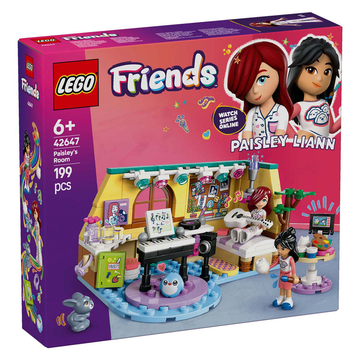 Lego friends 42647 paisley's kamer