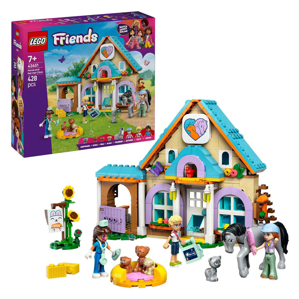 Lego Friends 42651 dierenkliniek voor paarden en huisdieren