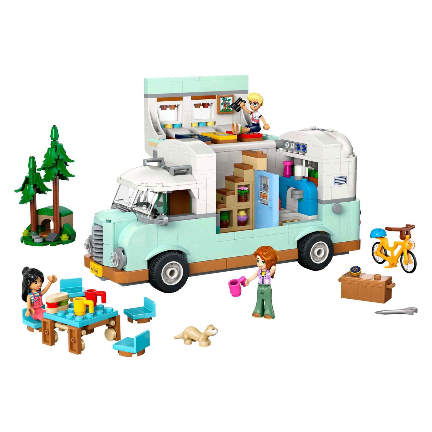 Lego friends 42663 camperavontuur met vrienden